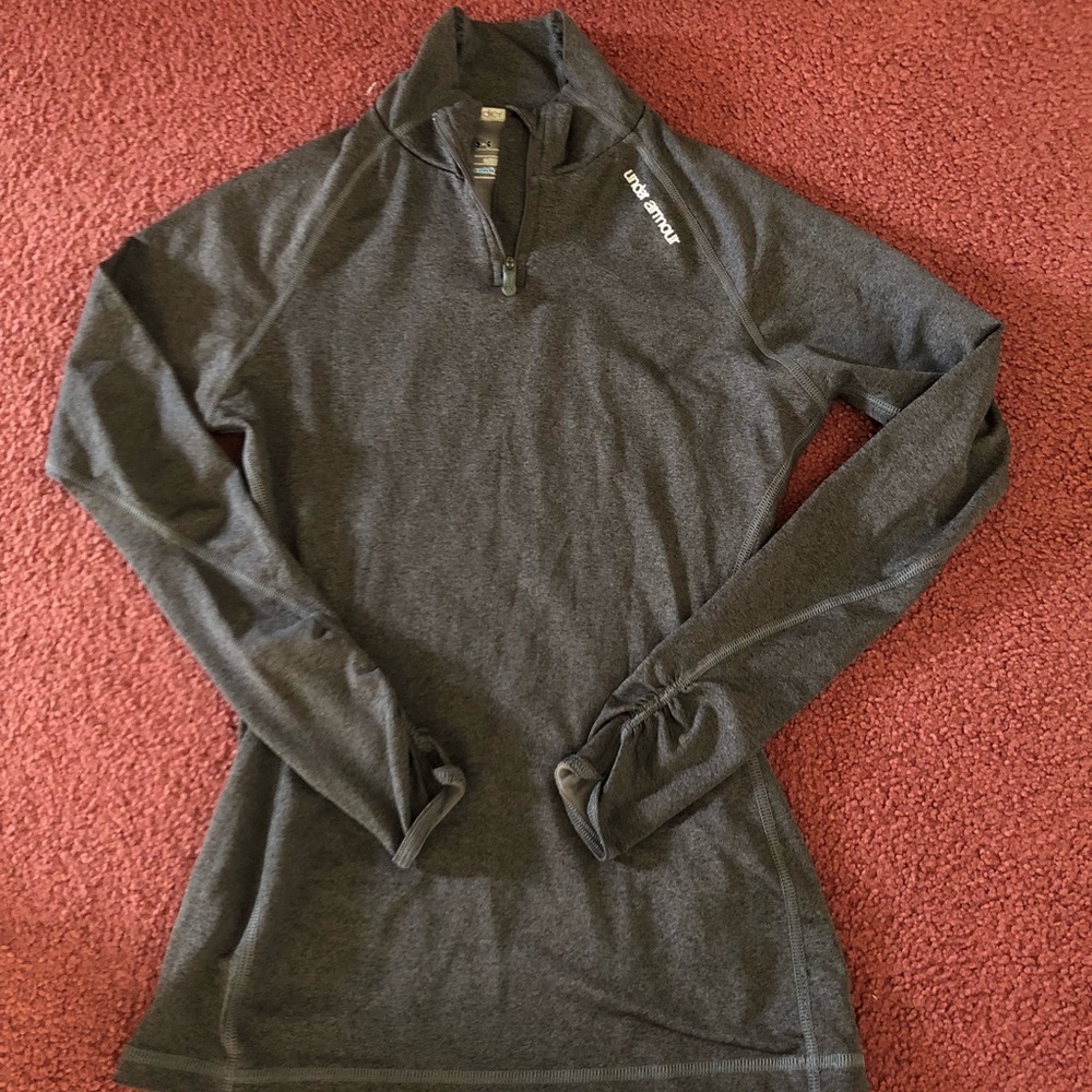 Under Armour Grey Long Sleeve Zip